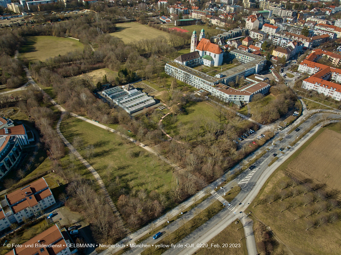 20.02.2023 -  der verschwundene Hachinger Bach in Neuperlach und Berg am Laim